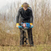 1 Man Petrol Post Hole Borer - In Action 2 Post Hole Borer - 1 Man - 2 Stroke Petrol