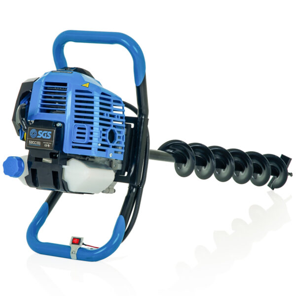 1 Man Petrol Post Hole Borer - Top View Post Hole Borer - 1 Man - 2 Stroke Petrol