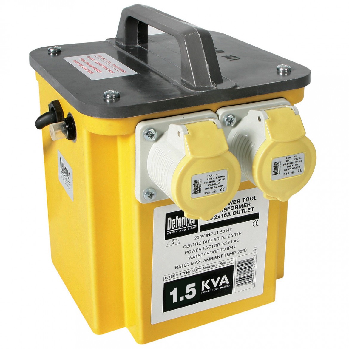 Transformer - 1.5kVA • Wellers Hire