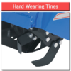 8hp Rotavator Hard Wearing Tines