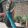 Electric Leaf Blower Vacuum in use 1 Electric Leaf Blower Vacuum