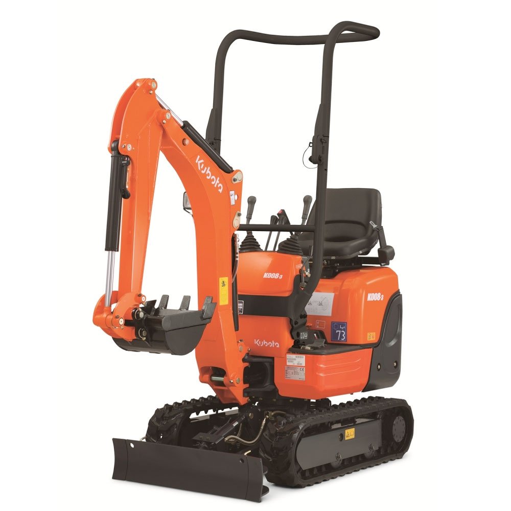 Mini Excavator / Mini Digger (0.8 Tonne) • Wellers Hire