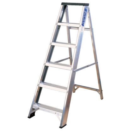 Step Ladder Aluminium Swingback for hire