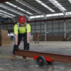 Beam Dolly / Trolley - In Action 1 Beam Dolly / Trolley - In Action 1