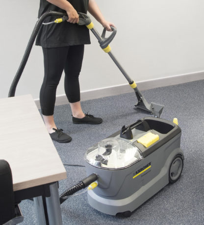 Carpet Cleaner Floor Tool - In Action - 1