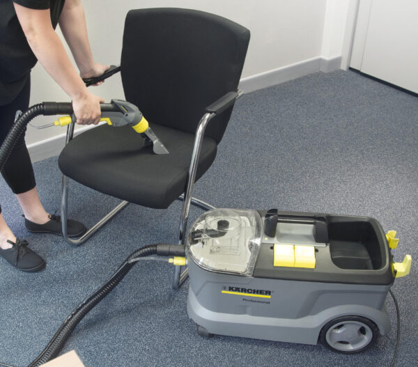 Carpet Cleaner Hand Tool - In Action - 1 Carpet Cleaner Hand Tool - In Action - 1