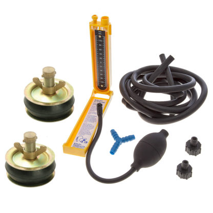 Drain Test Kit (c/w 2 Plugs) for hire