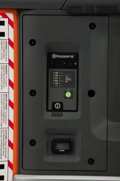 Dust Extraction Vacuum Heavy - Control Panel