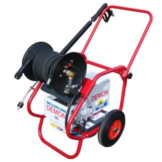 Storm 1HR Electric Cold Water Pressure Washer c/w Hose Reel for hire