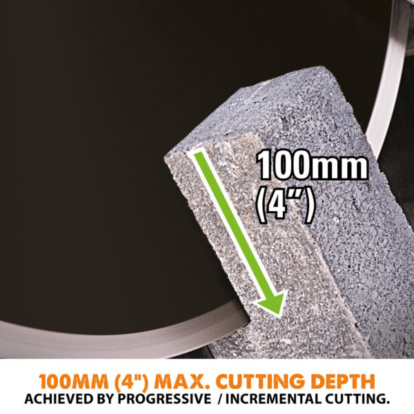 Electric Disc Cutter - 300mm - Cutting Depth Electric Disc Cutter - 300mm - Cutting Depth