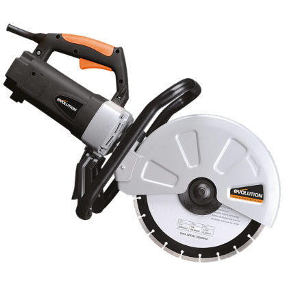 Electric Disc Cutter - 300mm - Side View