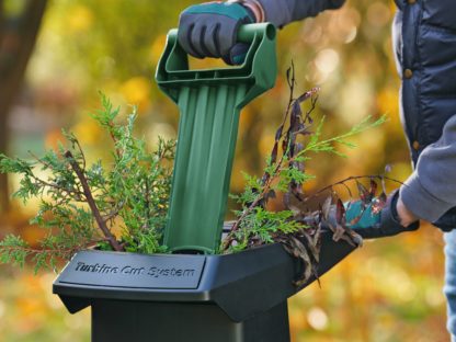 Electric Shredder/Chipper (45mm) - In Use 2