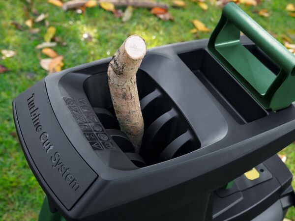 Electric Shredder/Chipper (45mm) - In Use 3 Electric Shredder/Chipper (45mm) - In Use 3