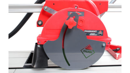 Electric Tile Cutter (Overhead Rail DC-250 1200) Adjustable Guard