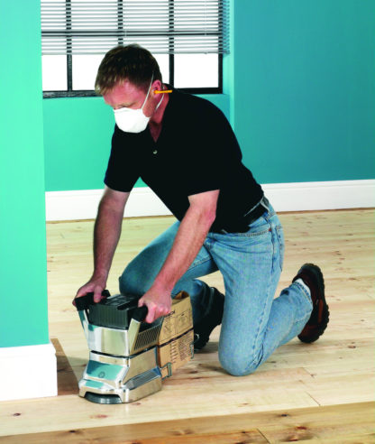 Floor Edging Sander In Action - 1