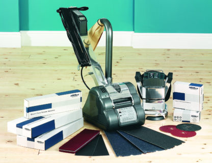 Floor Sander & Floor Edging Sander with Abrasive Paper