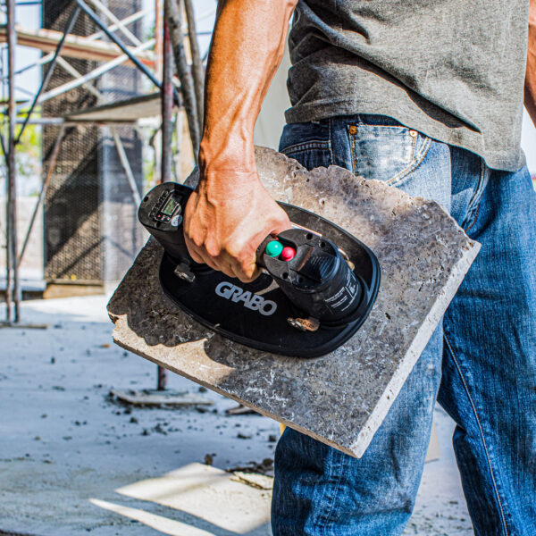 Grabo Pro Vacuum Lifter - In Action Paving 3 Grabo Pro Vacuum Lifter - In Action Paving 3