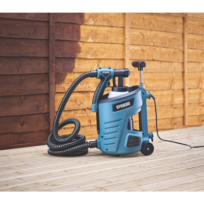 HVLP Electric Sprayer - In Action 1