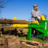 Log Splitter Electric 8 Tonne Hydraulic - In Action 1 Log Splitter Electric 8 Tonne Hydraulic - 2 Levered Control System - In Action 1