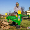 Log Splitter Electric 8 Tonne Hydraulic - In Action 3 Log Splitter Electric 8 Tonne Hydraulic - In Action 2