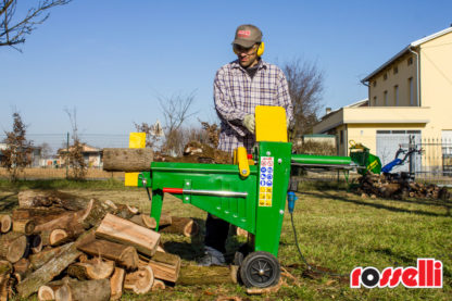 Log Splitter Electric 8 Tonne Hydraulic - In Action 2