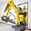 Mini Excavator Digger 1.0 Tonne - In Action 3 Mini Excavator Digger 1.0 Tonne - In Action 3