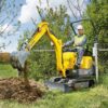 Mini Excavator Digger 1.0 Tonne - In Action 4 Mini Excavator Digger 1.0 Tonne - In Action 4