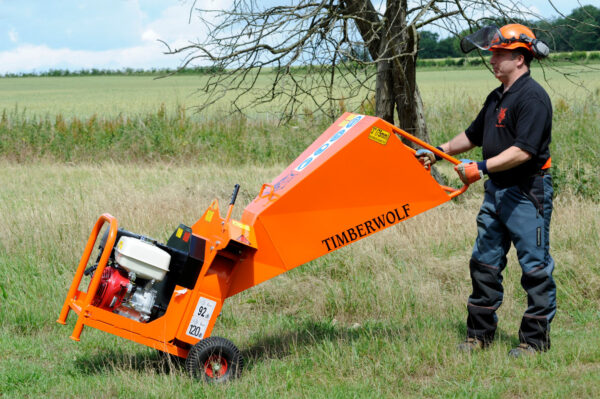 Petrol Chipper 75mm - In Action 3 Petrol Chipper 75mm - In Action 3