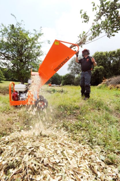 Petrol Chipper 75mm - In Action 4