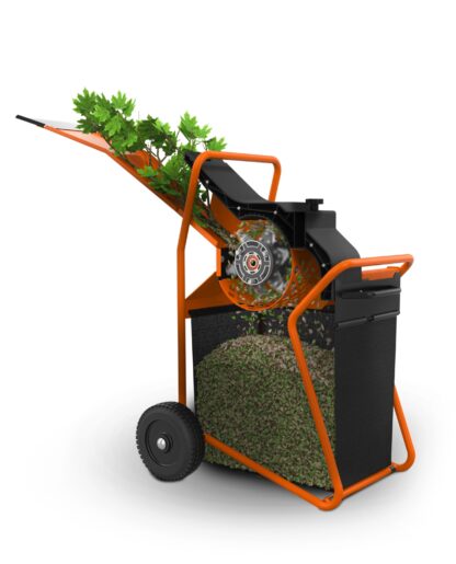 Petrol Chipper Shredder 40mm - Cross Section