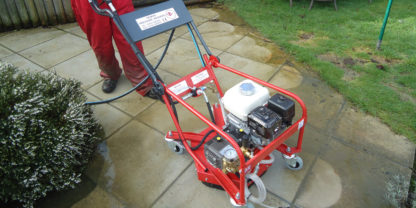 Petrol Cold Water Combi Pressure Washer - In Action 1