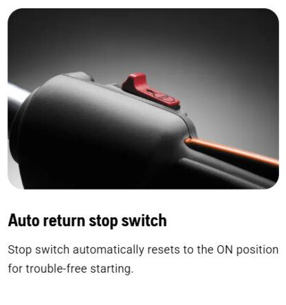 Petrol Hedge Trimmer - Auto Return Stop Switch