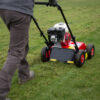 Petrol Lawn Scarifier - In Action-1 Petrol Lawn Scarifier