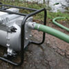 Petrol Trash Pump 50mm - In Action 1 Petrol Trash Pump 50mm - In Action 1