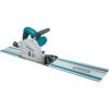 Plunge-Cut-Saw-on-Guide-Rail Plunge Saw & Guide Rails