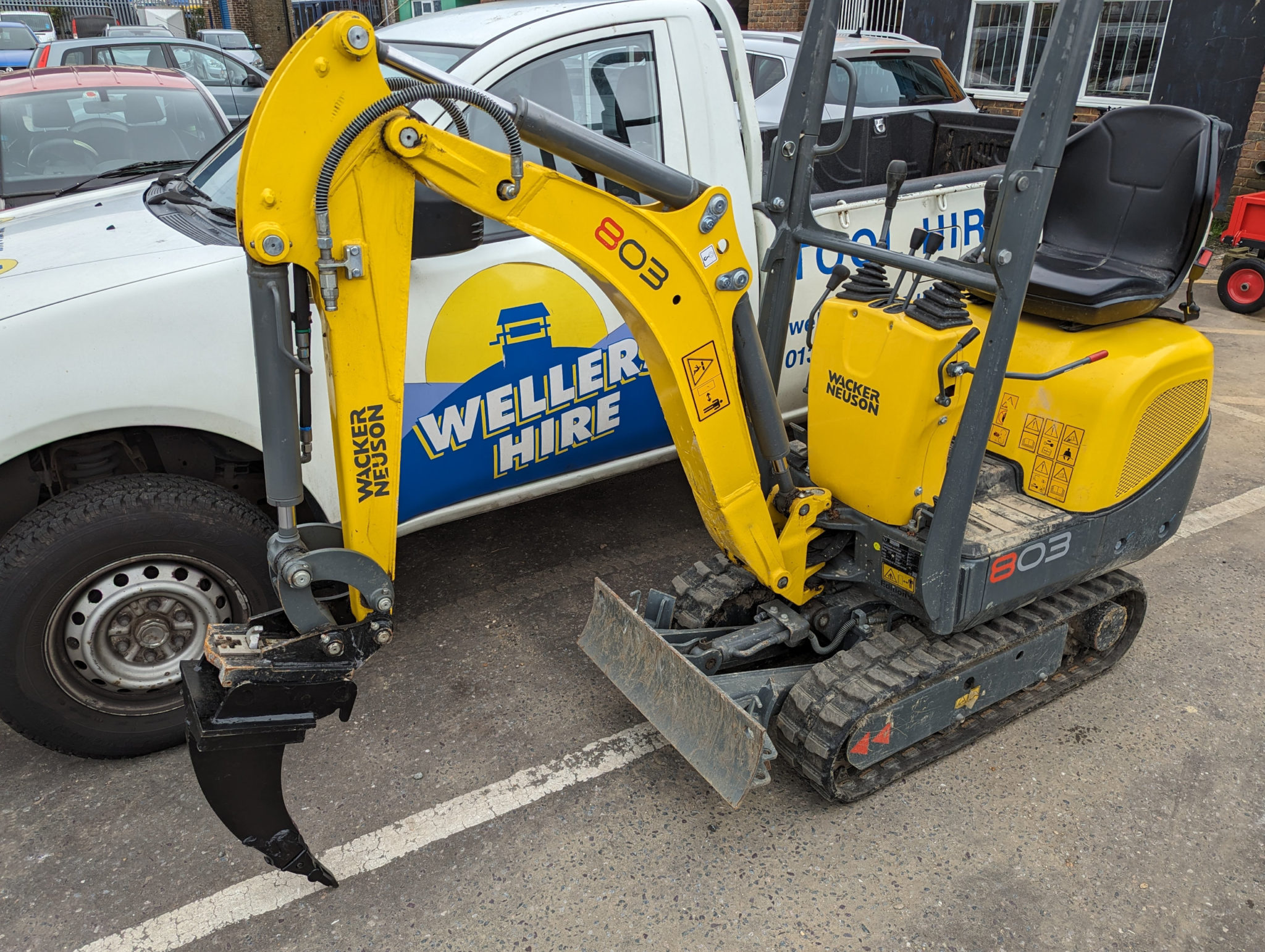 Ripper Tooth (For 1 Tonne Excavators) • Wellers Hire