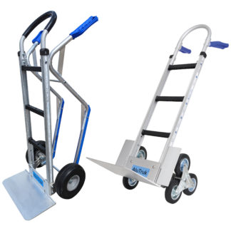 Stair Climbing Sack Trucks - 'Dog Leg' & Tri-Wheeled