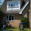 SkyVac Gutter Vacuum - In Action 1 SkyVac Gutter Vacuum - In Action 1