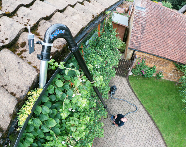 SkyVac Inspection Camera Monitor - In Action 2 SkyVac Inspection Camera Monitor - In Action 2