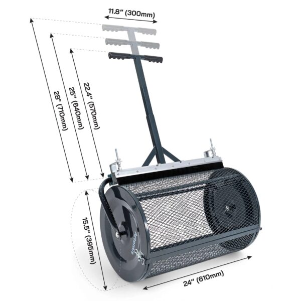 Top Dressing, Soil & Compost Spreader - Dimensions Top Dressing, Soil & Compost Spreader - Dimensions