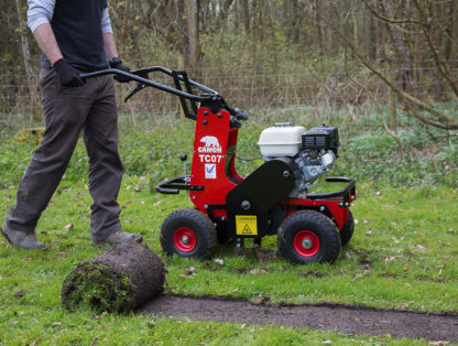 Turf Cutter - In Action - 3