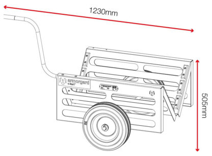 V-Kart Trolley - Dims 2