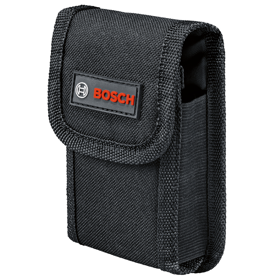 Bosch 50m Laser Measure - Protective Carry Pouch Durable black protective carry pouch for the Bosch 50m laser measure hire kit.